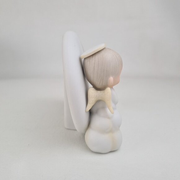 Precious Moments E-6901 "Collection Plaque" Figurine Vintage +2 Ornament - Picture 5 of 7